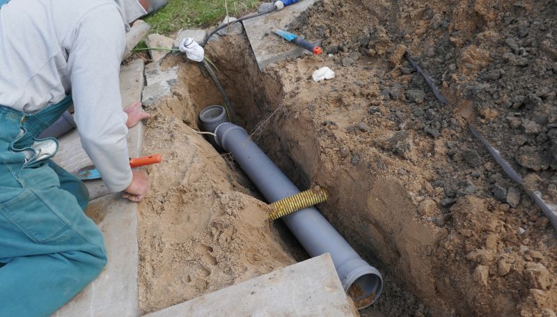 Extended Sewer Line Installation